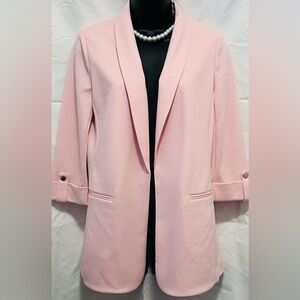 Anne Klein Chic Light Pink Women's Blazer